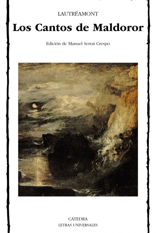 Libro Los Cantos De Maldoror: Introducción. Texto y notas de «Los Cantos de Maldoror».