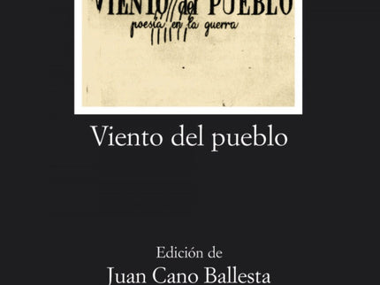 Libro Viento Del Pueblo: Introducción. Texto y notas de «Viento del pueblo».