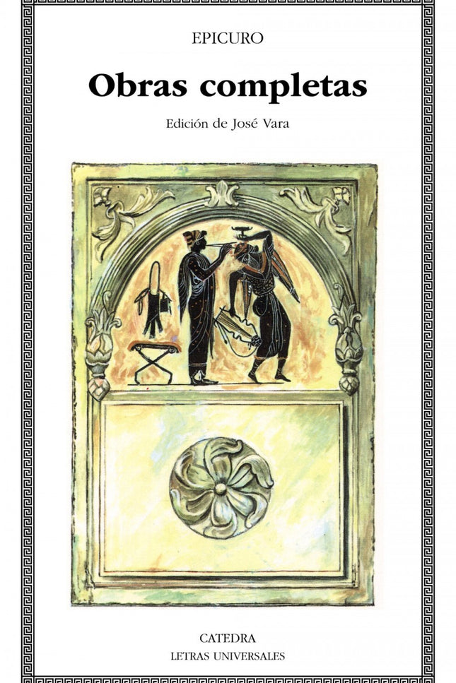 Libro Obras Completas: Introducción. Texto y notas de «Epicuro».