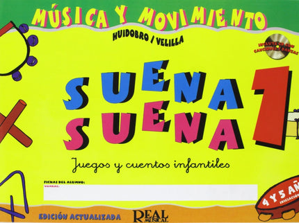 Libro Suena Suena 1 (4-5 Años): .