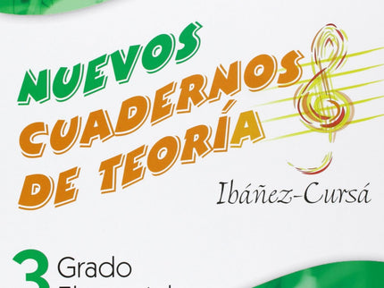 Libro Nuevo Cuaderno De Teroia 3 Grado Elemental: .