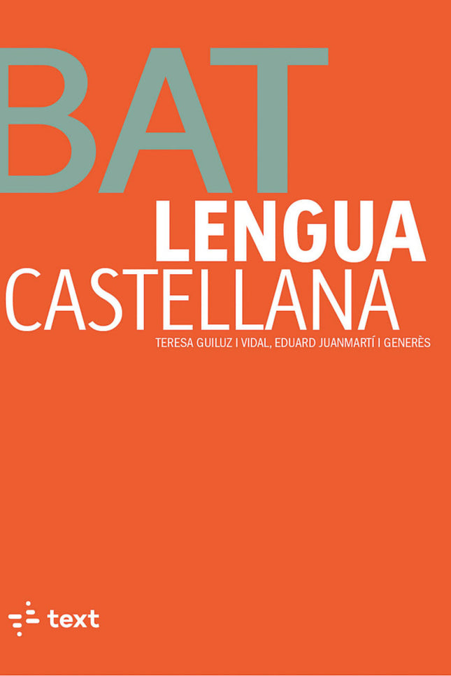 Lengua Castellana. Batxillerat