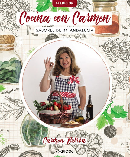 Libro Cocina Con Carmen: Carmen, del canal de YouTube 'Cocina con Carmen' nos presenta su primer libro de recetas con sabores de su tierra. En él encontrarás 100 recetas tanto dulces como saladas explicadas paso a paso.
