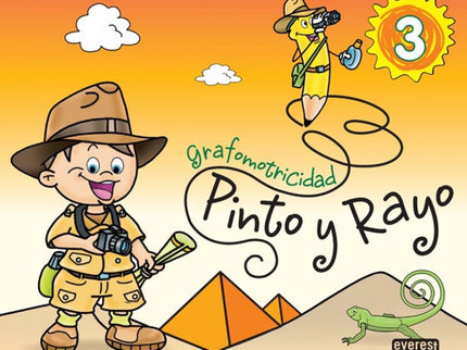 Libro (11).pinto Y Rayo 3.(grafomotricidad) Infantil: .