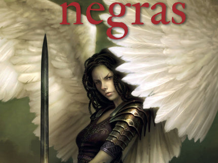 Libro Alas Negras: La reina Marla, de sólo diecisiete años, es la soberana de una nación resplandeciente. Ahriel, un ángel femenino, está a su lado desde que nació, con la misión de guiarla y protegerla, y de guardar el equilibrio en los reinos humanos.