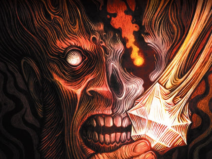 El Morador De Las Tinieblas, De H.p. Lovecraft. Ilustrada Por Tomás Hijo