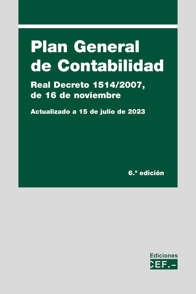 Plan General De Contabilidad