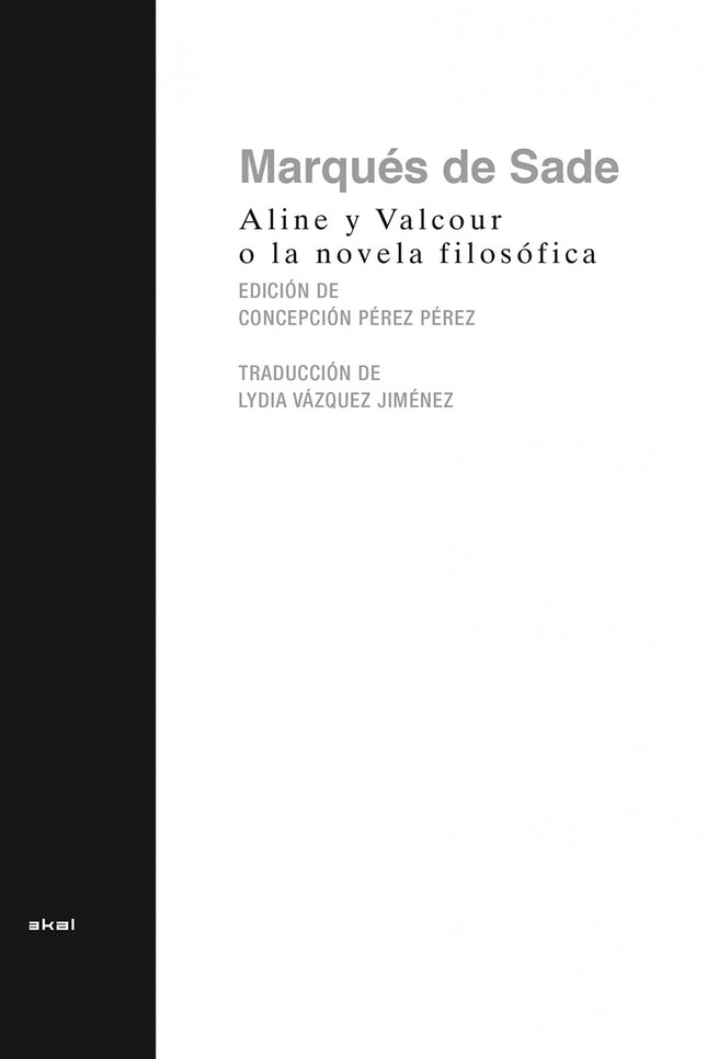 Aline Y Valcour, O La Novela Filosófica