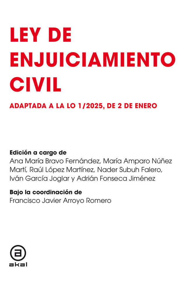 Ley De Enjuiciamiento Civil