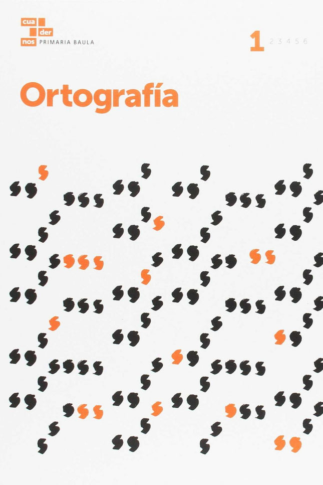 Libro Ortografía 1r.primaria. Lengua Castellana. Cataluña: .