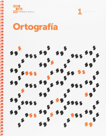 Libro Ortografía 1r.primaria. Lengua Castellana. Cataluña: .
