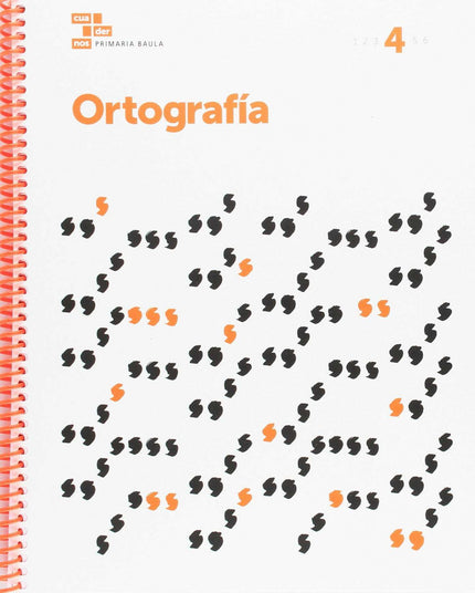 Libro Ortografía 4t.primaria. Lengua Castellana. Cataluña: .