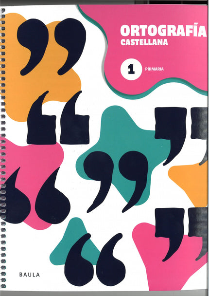 Cuaderno Ortografia Castellana 1 Ep Cat 25