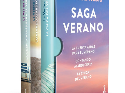 Estuche La Vecina Rubia. Saga Verano