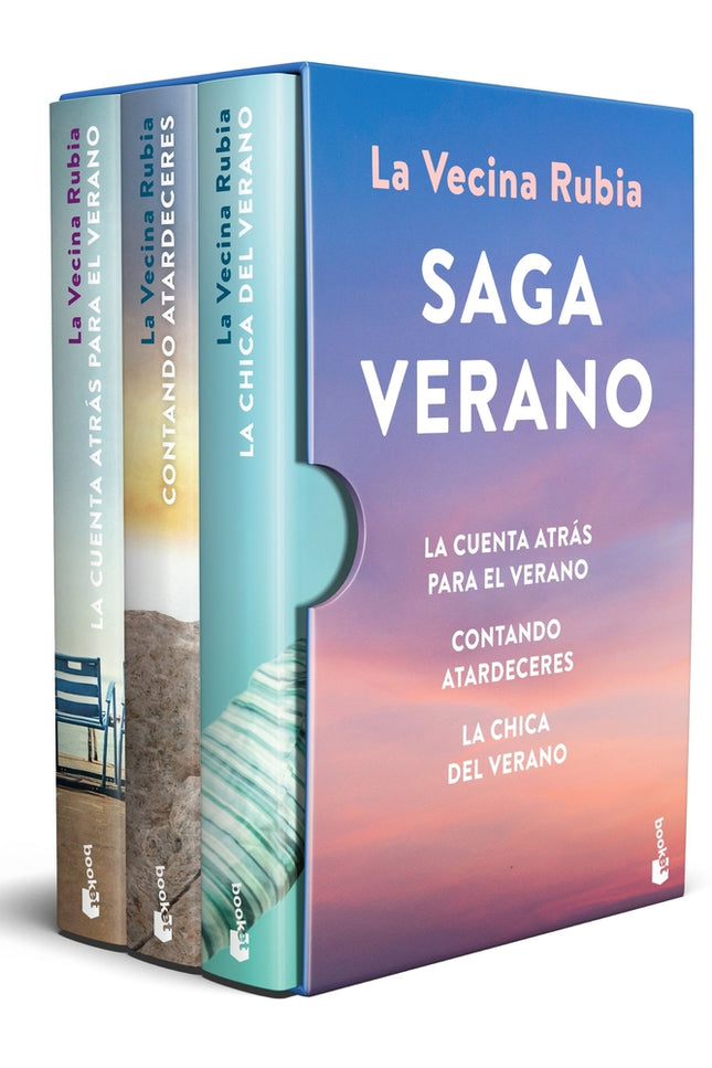 Estuche La Vecina Rubia. Saga Verano