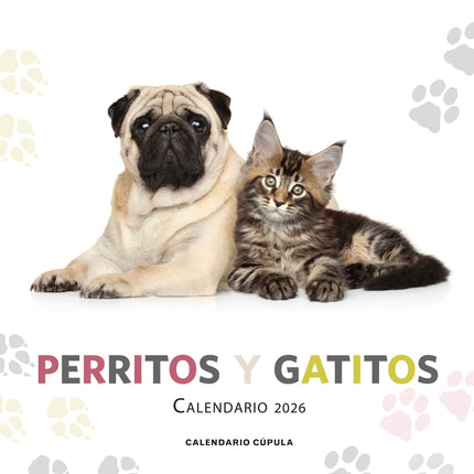 Calendario Perritos Y Gatitos 2026