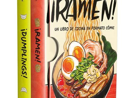 Estuche ¡ramen! + ¡dumplings! Edición Tapa Blanda