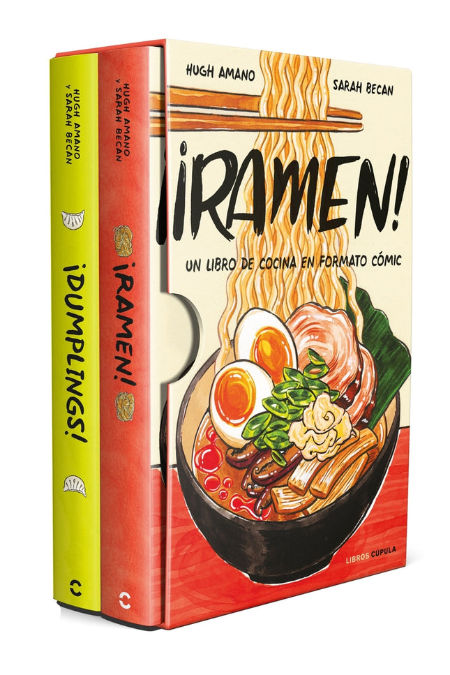 Estuche ¡ramen! + ¡dumplings! Edición Tapa Blanda