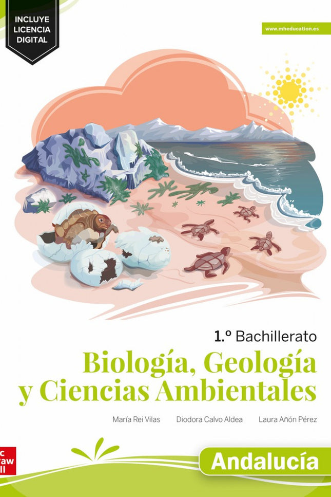  Biología, Geología y Ciencias Ambientales 1.º Bachillerato. Andalucía  - M. Rei - TAPA BLANDA O BOLSILLO