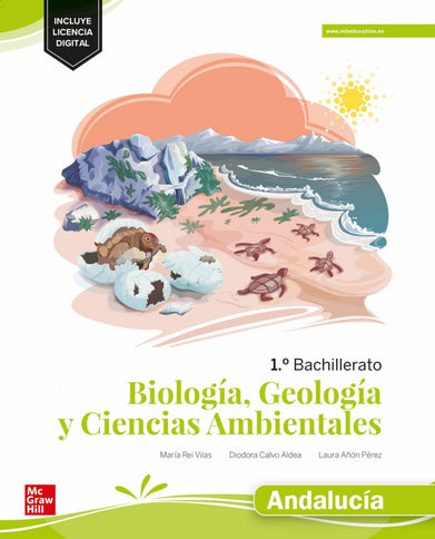  Biología, Geología y Ciencias Ambientales 1.º Bachillerato. Andalucía  - M. Rei - TAPA BLANDA O BOLSILLO
