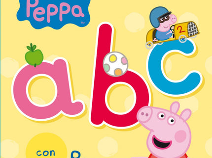 Libro Abc Con Peppa: íAprende las letras con Peppa Pig! Esta colección educativa de libros todo cartón de Peppa Pig está