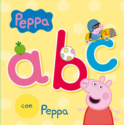 Libro Abc Con Peppa: íAprende las letras con Peppa Pig! Esta colección educativa de libros todo cartón de Peppa Pig está