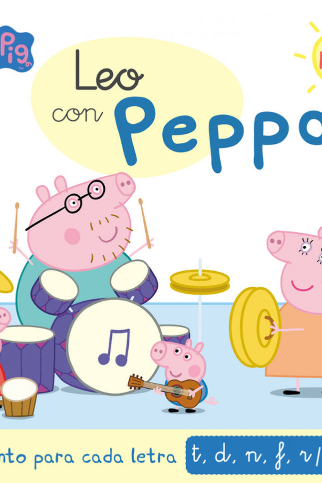 Un Cuento Para Cada Letra: T, D, N, F, R/Rr, H (leo Con Peppa Pig 3)