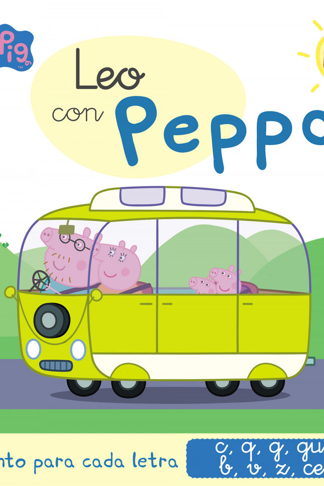 Un Cuento Para Cada Letra: C, Q, G, Gu, R (sonido Suave), B, V, Z, Ce-ci (leo Con Peppa Pig 4)