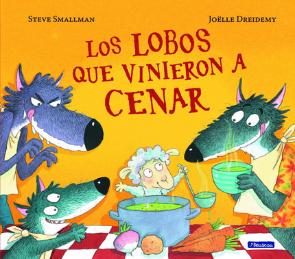 Libro Los Lobos Que Vinieron A Cenar: Llega la esperada continuación del clásico de la literatura infantil La ovejita que vino a cenar, que cuenta ya con más de 80.000 ejemplares vendidos. Una ovejita, cuatro lobos hambrientos y unos VALIENTES animales del bosque dispuestos a evitar la catástrofe.