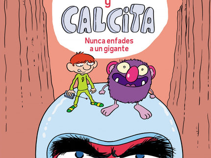 Libro Nunca Enfades A Un Gigante (félix Y Calcita 2): Más acción, aventuras, troles, brujas, comepiedras y gigantes rojos cabezotas en la segunda aventura de Félix y Calcita, la nueva serie de cómics de Artur Laperla, creador de Superpatata. ¡Fail total!