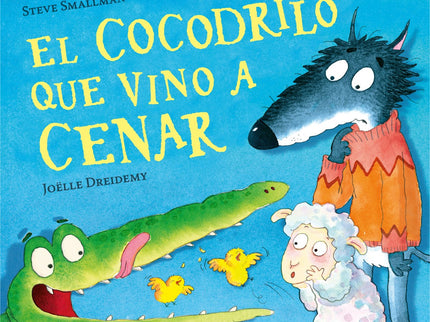 Libro El Cocodrilo Que Vino A Cenar: El tercer libro de la saga que inició La ovejita que vino a cenar, que se ha convertido en todo un clásico de la literatura infantil: una historia repleta de valores como la amistad, la generosidad y la aceptación de las diferencias. Lobo y Estofado son unos amigos muy peculiares.