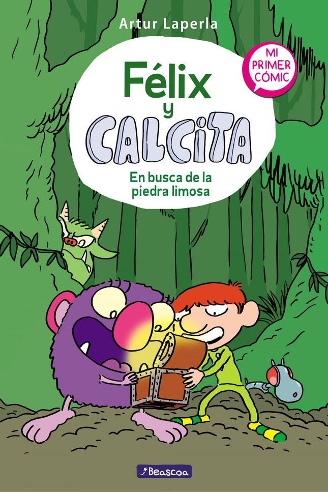 Libro En Busca De La Piedra Limosa (félix Y Calcita 3): Una nueva aventura de Félix y Calcita, la nueva serie de cómic infantil de Artur Laperla, autor de Superpatata. Una misión...
