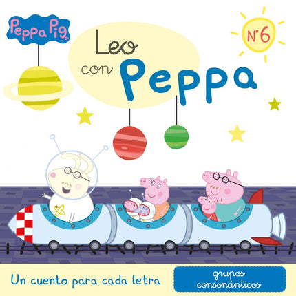 Libro Un Cuento Para Cada Letra: Grupos Consonánticos (leo Con Peppa Pig 6): Los cuentos de Peppa Pig para aprender a leer. Leo con Peppa es un sistema divertido y muy accesible para que los más pequeños empiecen a dar sus primeros pasitos en el mundo de la lectura.