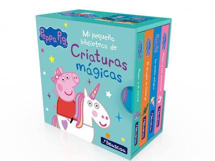 Mi Pequeña Biblioteca De Criaturas Mágicas. Sirenas, Unicornios, Narvales Y Dragones (peppa Pig)