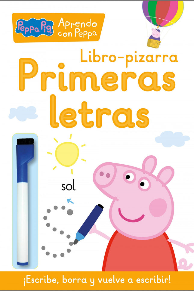 Primeras Letras (libro-pizarra) (peppa Pig. Cuaderno De Actividades)