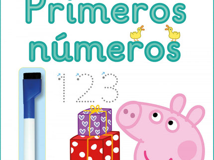 Primeros Números (lipro-pizarra) (peppa Pig. Cuaderno De Actividades)