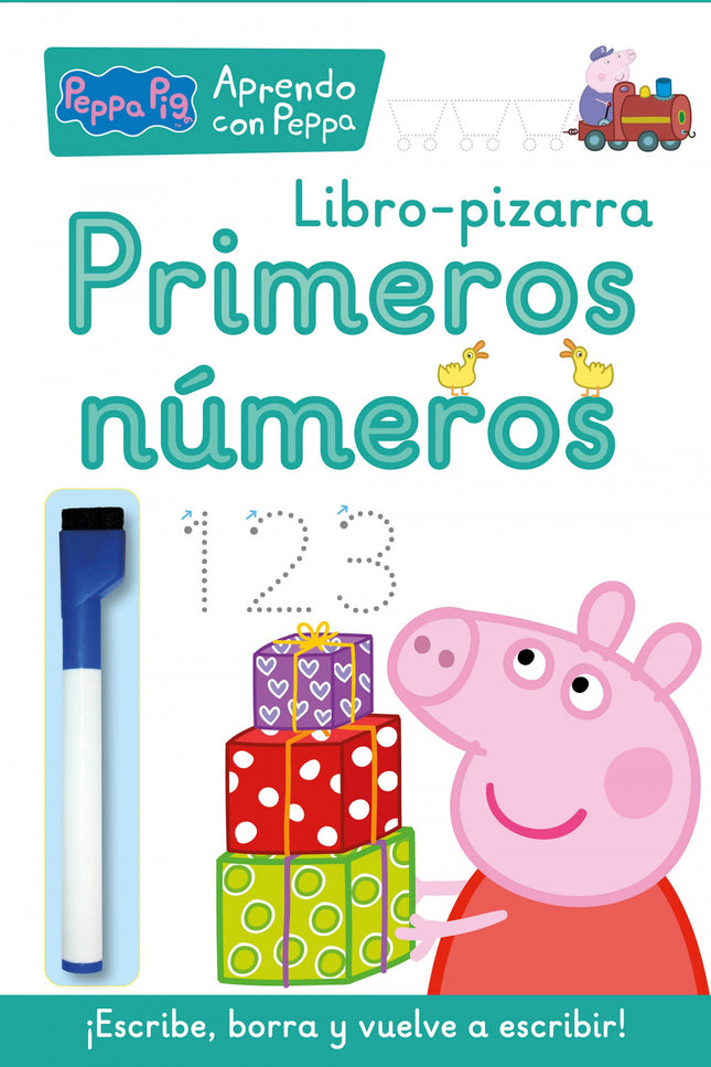 Primeros Números (lipro-pizarra) (peppa Pig. Cuaderno De Actividades)