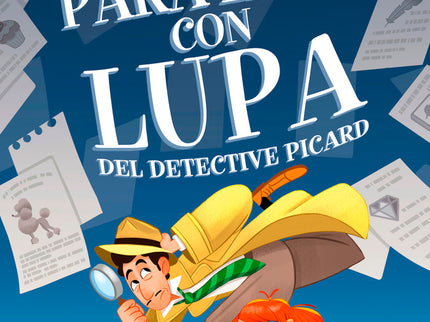 Cuentos para leer con lupa del detective Picard - Pedro Mañas - Tapa dura