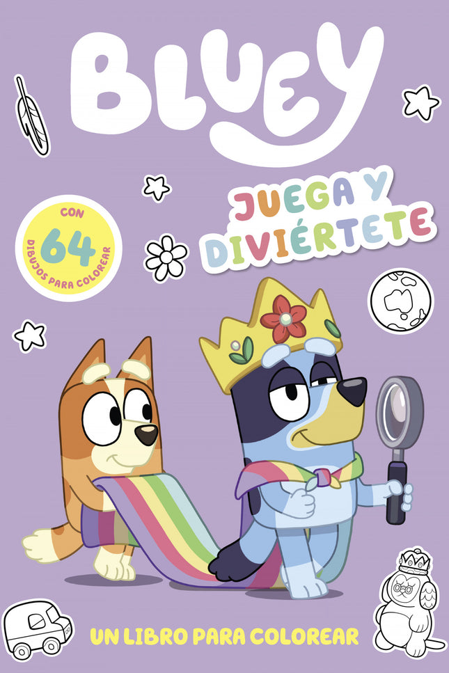 Bluey - Juega Y Diviértete. Un Libro Para Colorear (edición En Español)