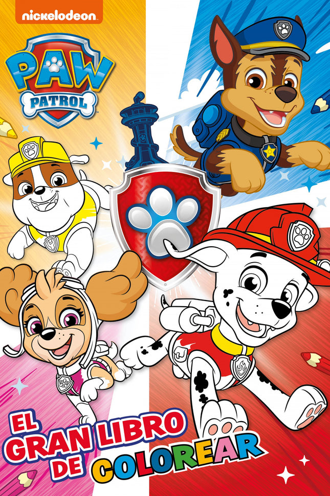 El Gran Libro De Colorear (paw Patrol # Patrulla Canina)