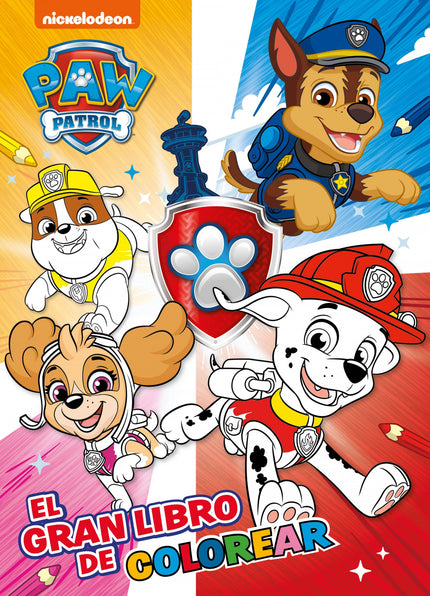 El Gran Libro De Colorear (paw Patrol # Patrulla Canina)