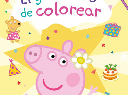 Peppa Pig. Cuaderno De Actividades - El Gran Libro De Colorear