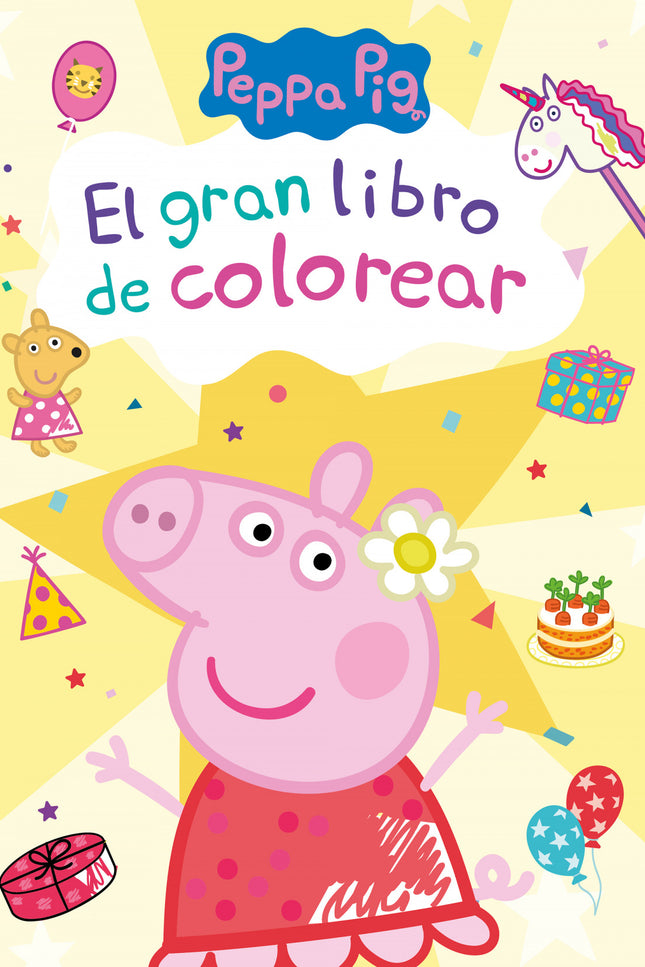 Peppa Pig. Cuaderno De Actividades - El Gran Libro De Colorear