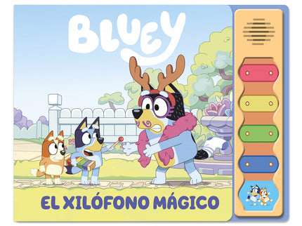 Bluey. Libro Con Sonidos - El Xilófono Mágico