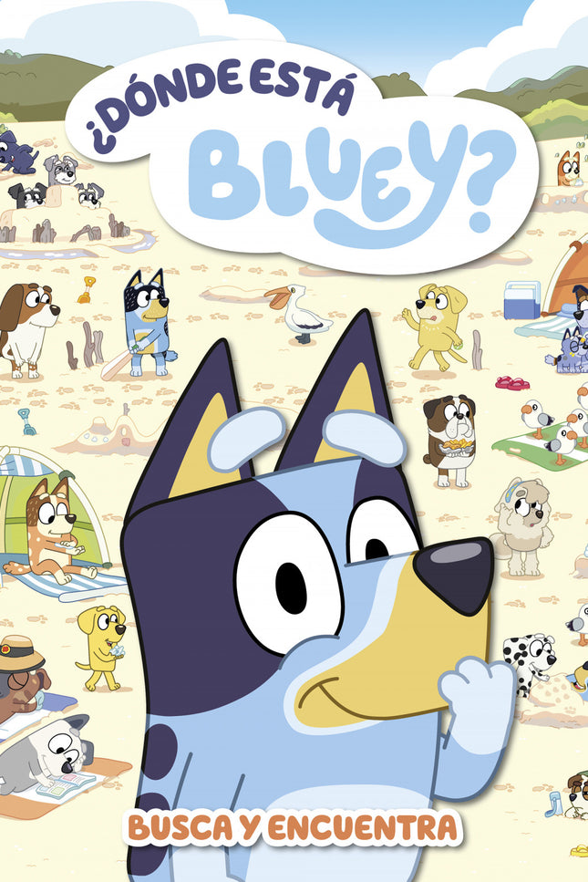 Bluey. Libro Juguete - ¿dónde Está Bluey? (edición En Español)