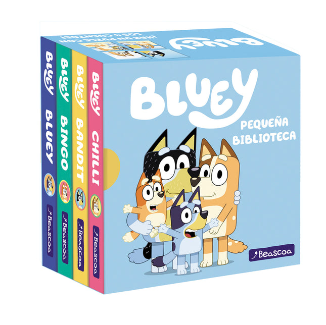 Bluey. Libro Juguete - Pequeña Biblioteca