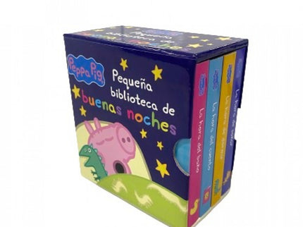 Peppa Pig. Libro Juguete - Pequeña Biblioteca De Buenas Noches