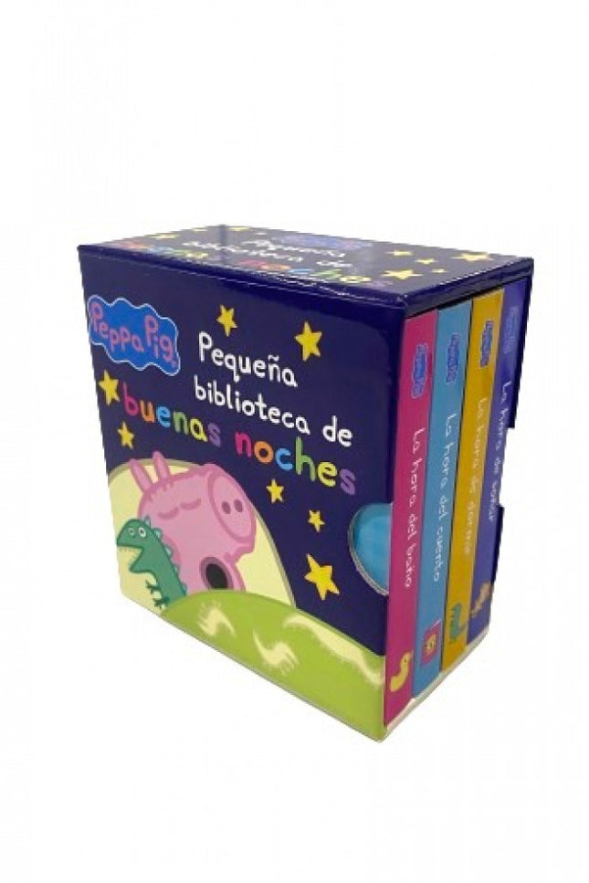 Peppa Pig. Libro Juguete - Pequeña Biblioteca De Buenas Noches