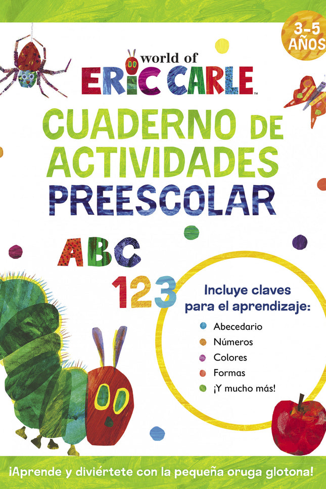 Cuaderno De Actividades Preescolar (colección Eric Carle)