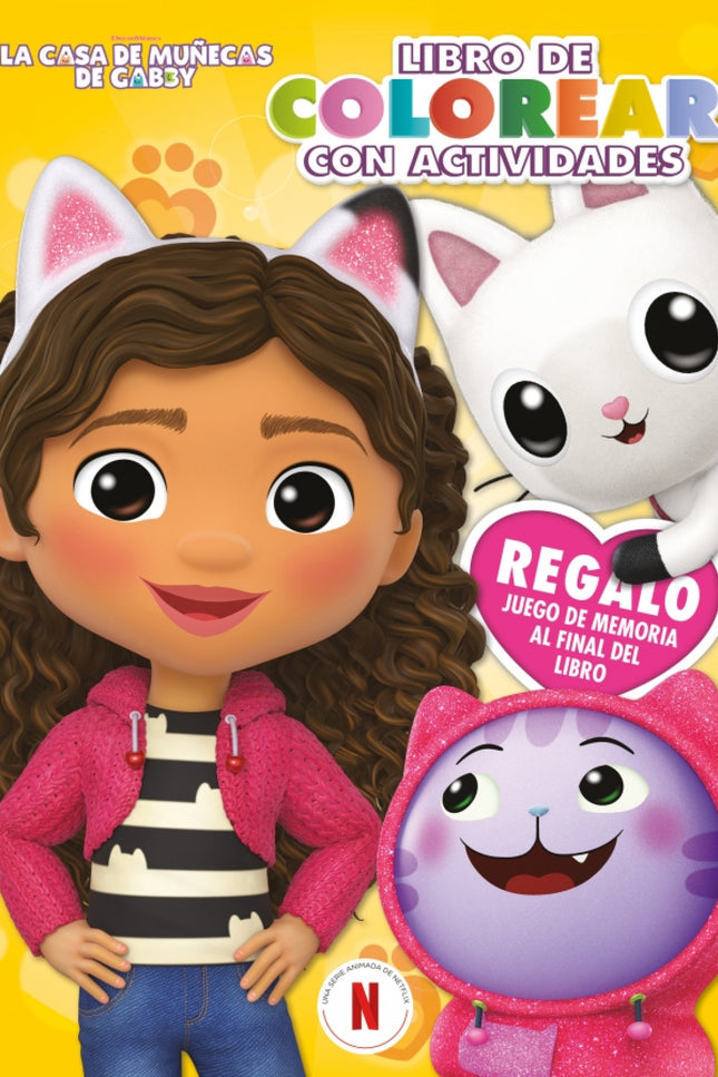 La Casa De Muñecas De Gabby. Actividades - El Libro De Colorear
